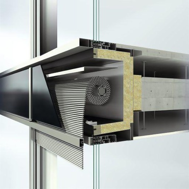 Integroitu auringonsuoja CTB – julkisivu FW 50+ / FW 60+